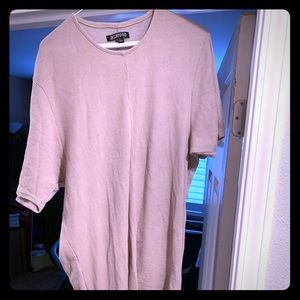 Men’s long style short sleeved t shirt